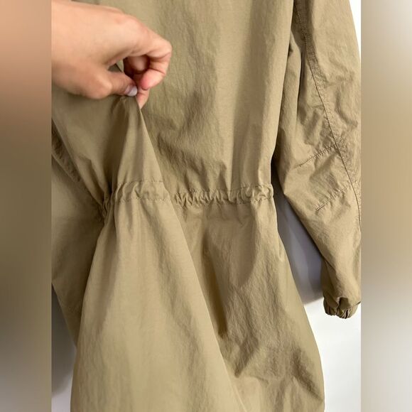 Levi's Women’s Parka Khaki Brown Oversized Hooded - Picture 11 of 15